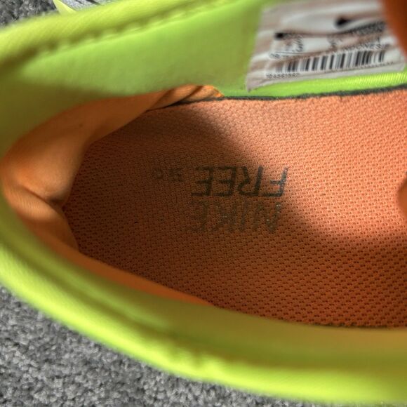 Nike Free 5.0 TR Fit 4 629496-003 Women’s Sz 7.5 Gray Neon Yellow Running Shoes - Picture 11 of 12